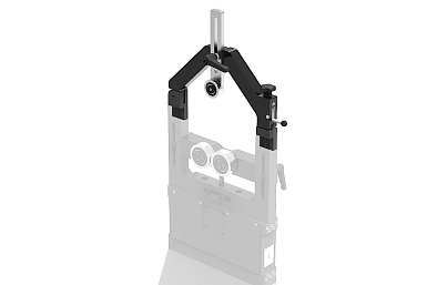 Силовой прижимной ролик для балансировки консольных роторов