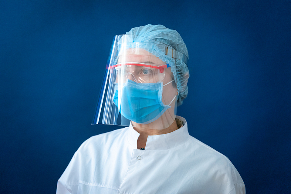 Экран лицевой защитный ЭЛЗ.01.007 