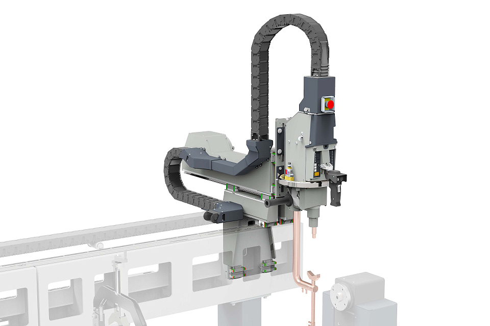 Модуль контактной сварки для корректировки дисбалансов