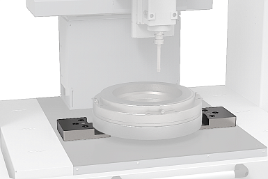 Внешний прижим изделия для удержания при сверлении или фрезеровании